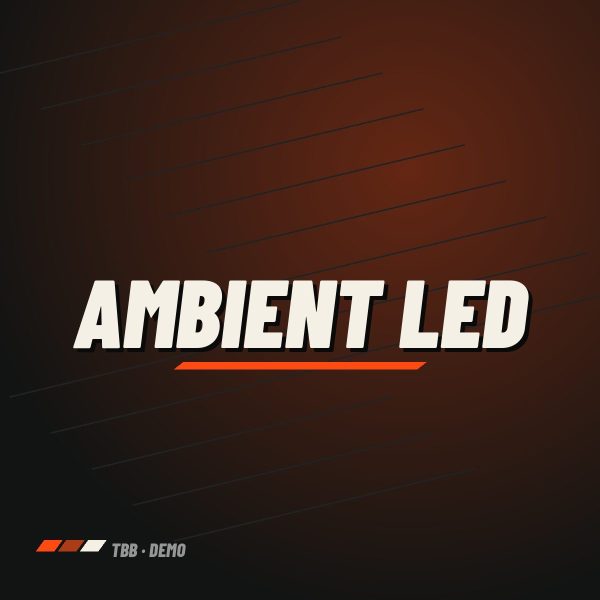Iluminación ambiental LED RGB